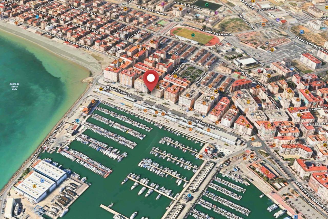 Apartament Nuevo A Estrenar. Vistas Al Mar, Terraza, Ascensor Santa Pola Zewnętrze zdjęcie